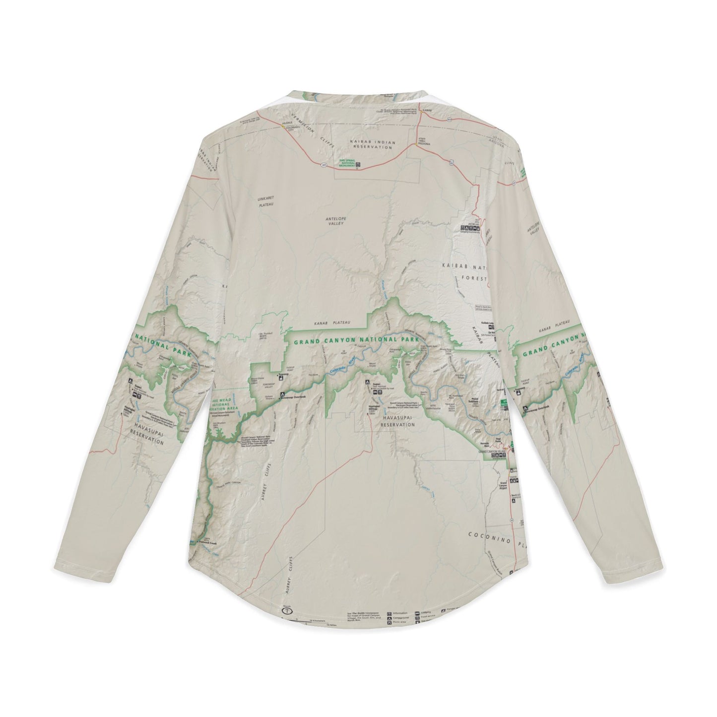 Uv protection long sleeve shirt - Grand Canyon National Park UV Protection Long Sleeve Shirt  AdventureReady Design for Outdoor Explorations!