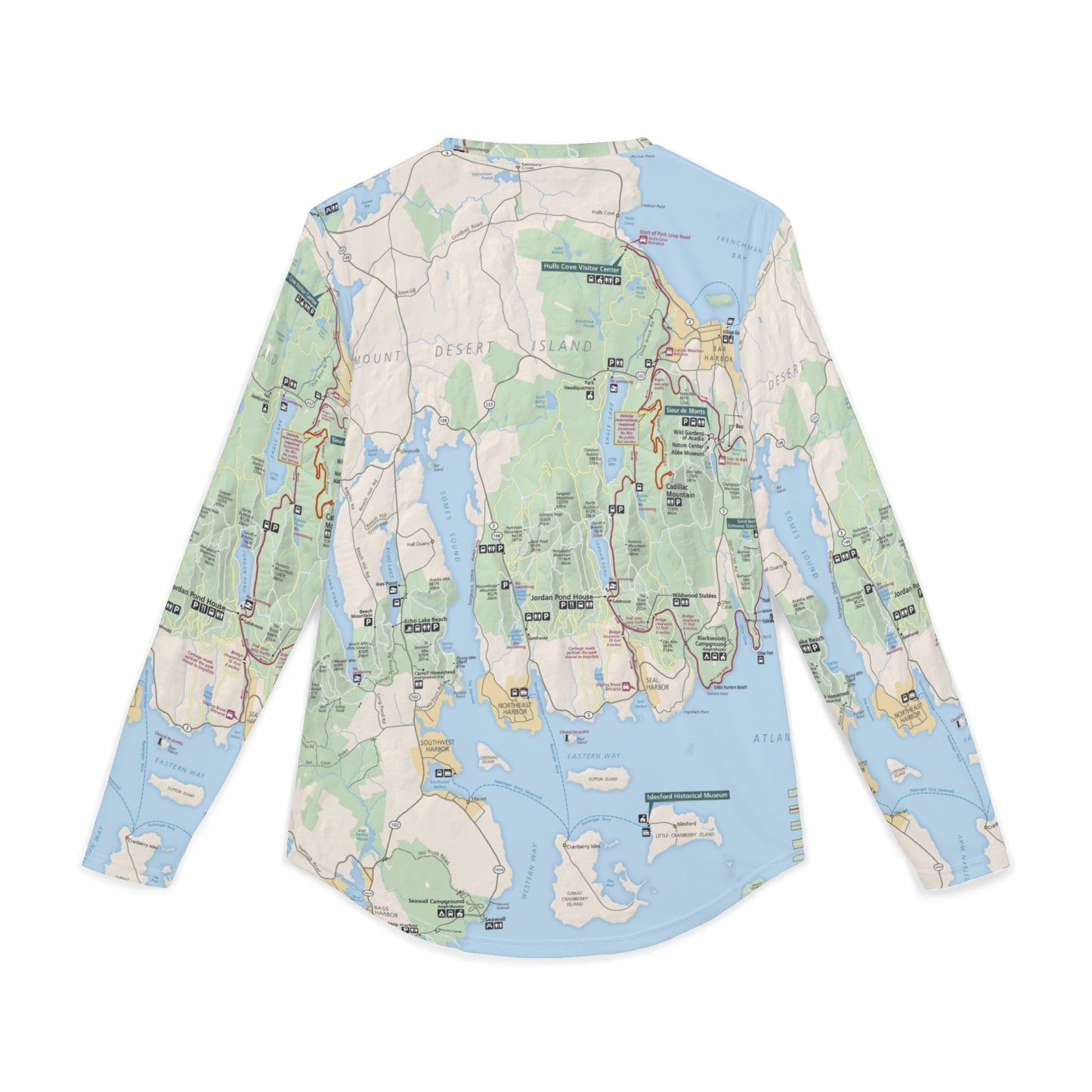 Uv protection long sleeve shirt - Acadia National Park Inspired UV Protection Long Sleeve Shirt