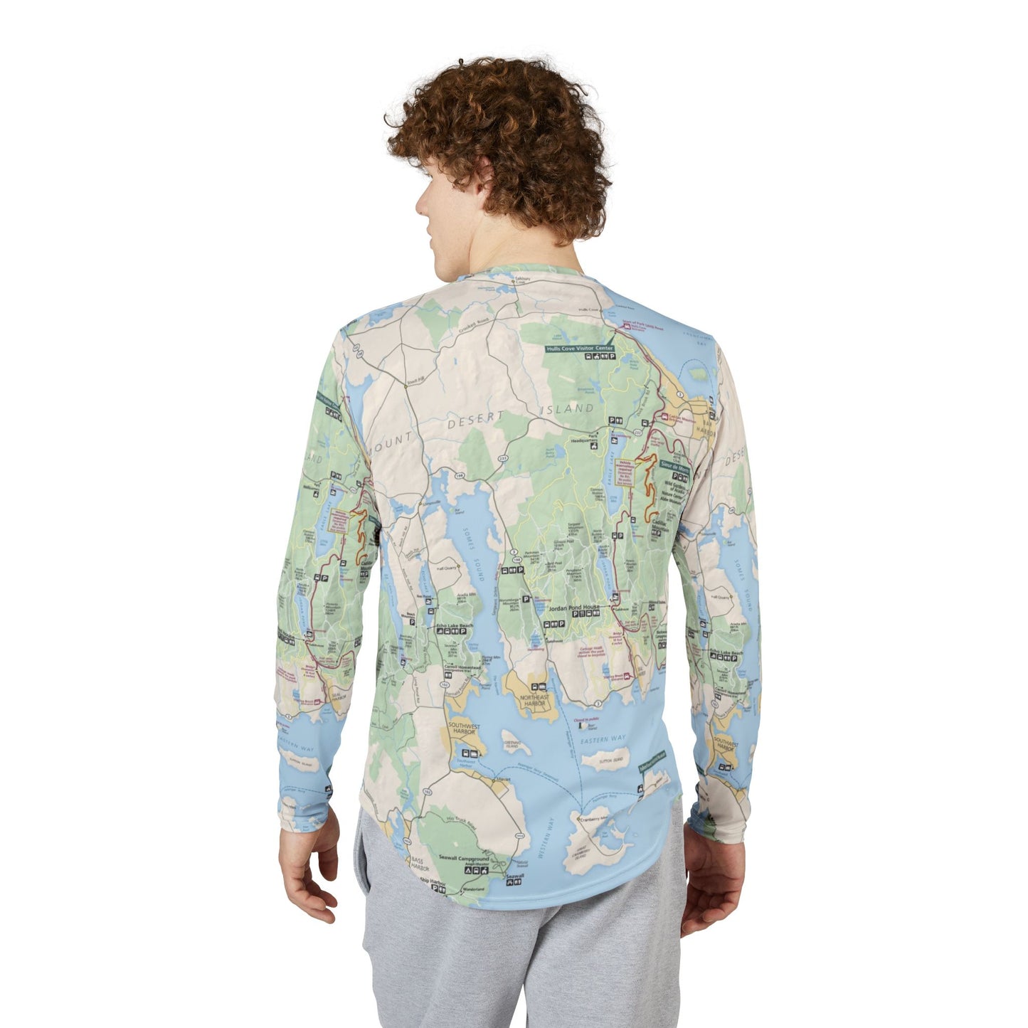 Uv protection long sleeve shirt - Acadia National Park Inspired UV Protection Long Sleeve Shirt