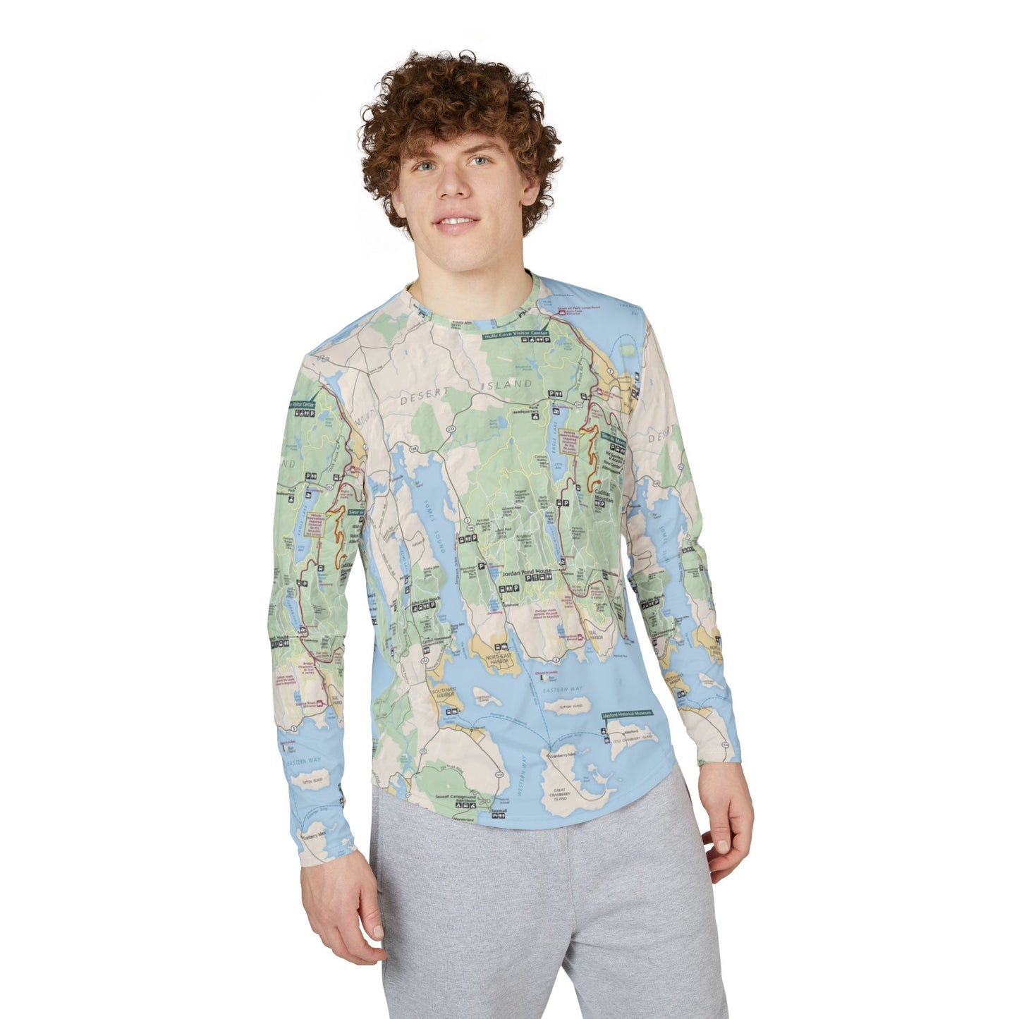 Uv protection long sleeve shirt - Acadia National Park Inspired UV Protection Long Sleeve Shirt