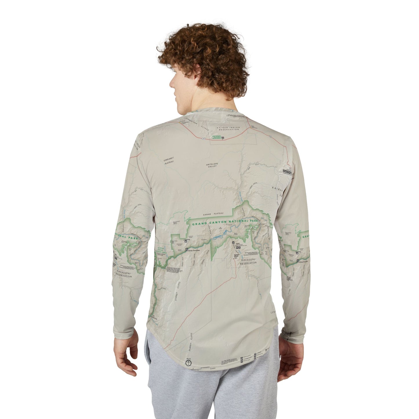 Uv protection long sleeve shirt - Grand Canyon National Park UV Protection Long Sleeve Shirt  AdventureReady Design for Outdoor Explorations!
