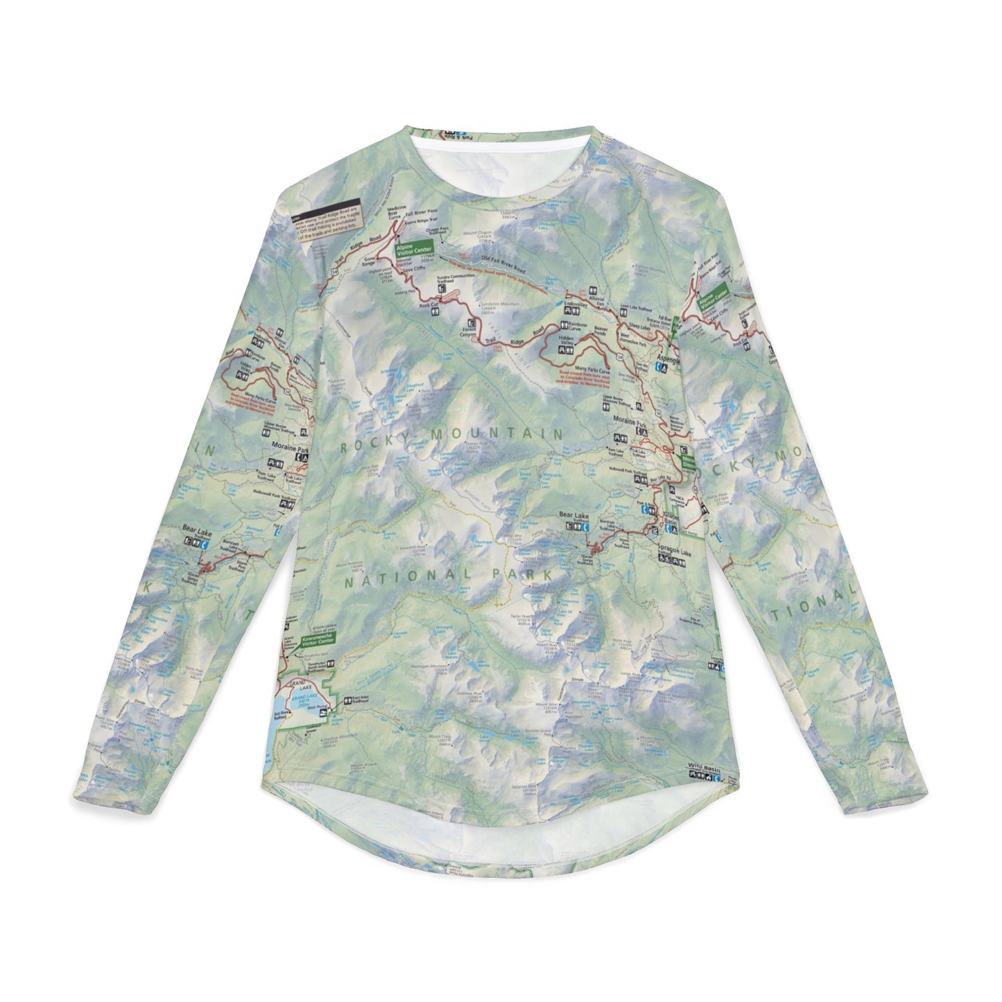 Uv protection long sleeve shirt - Rocky Mountain National Park UV Protection Long Sleeve Shirt  Explore in Style