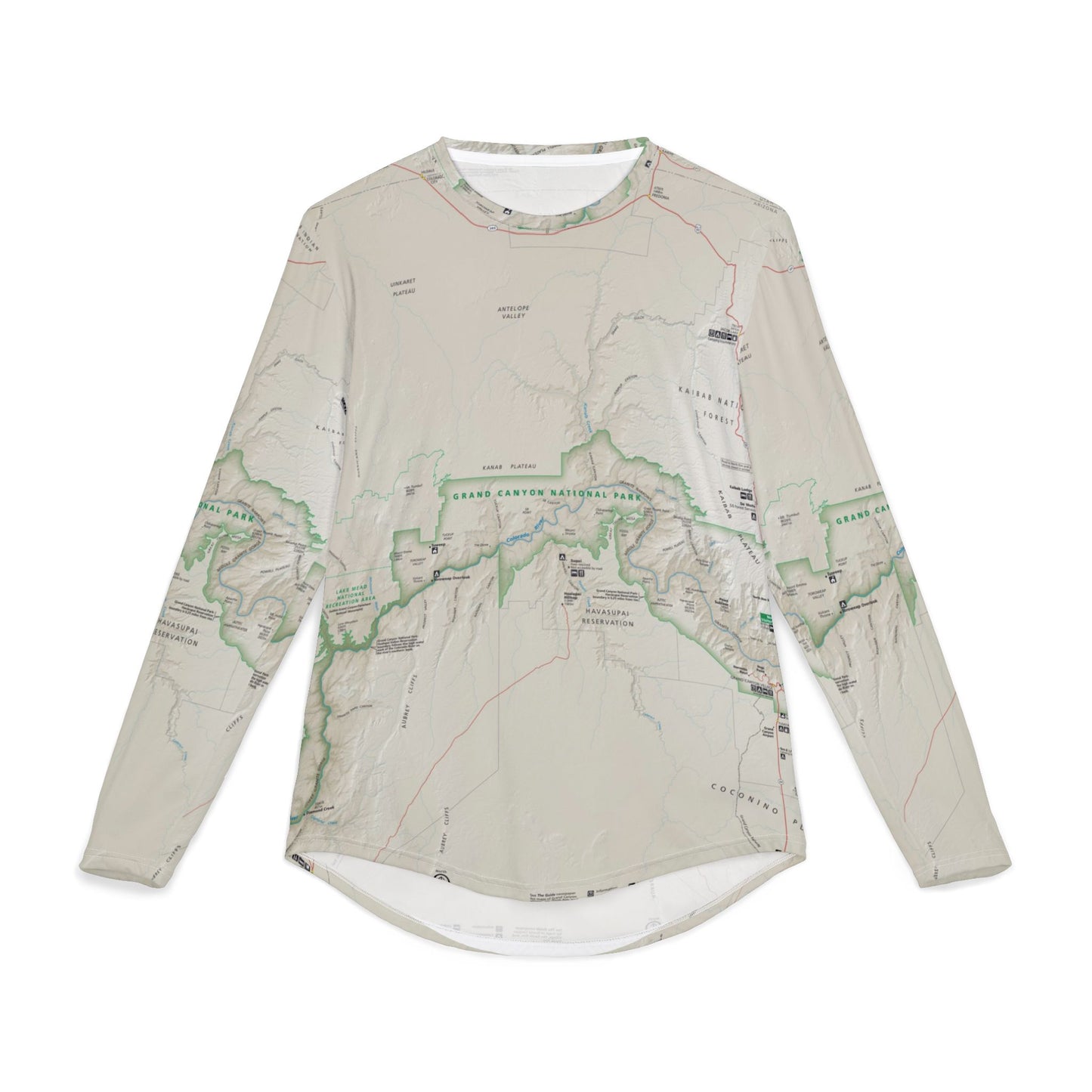 Uv protection long sleeve shirt - Grand Canyon National Park UV Protection Long Sleeve Shirt  AdventureReady Design for Outdoor Explorations!