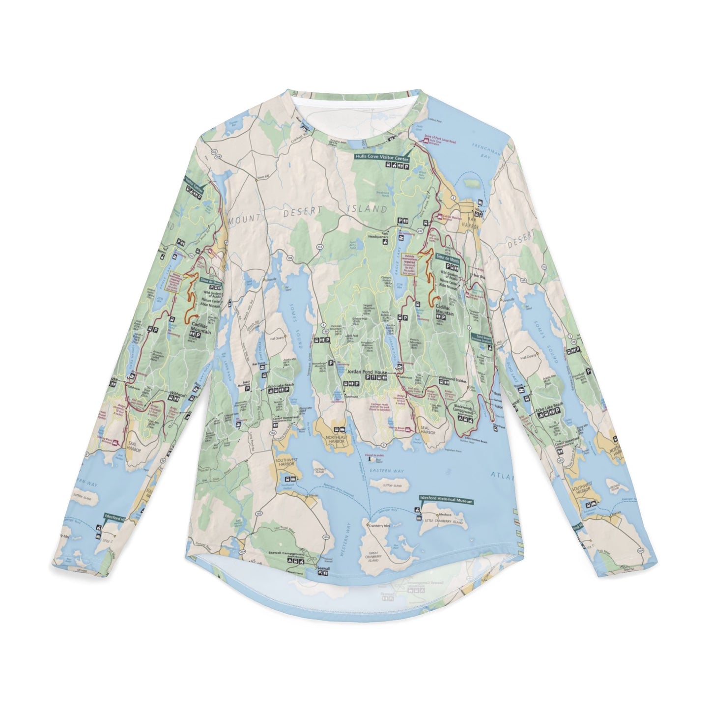 Uv protection long sleeve shirt - Acadia National Park Inspired UV Protection Long Sleeve Shirt